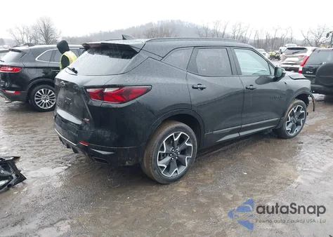2022 Chevrolet Blazer Fwd Rs из США, поврежденный, VIN 3GNKBERS9NS220877